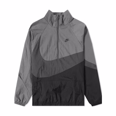 Nike NSW Retro Embroidered Half-Zip Colorblock Jacket for Men AJ2696-011