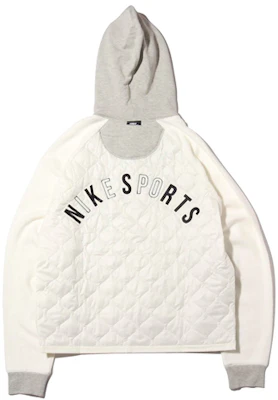 耐克NSW运动包复古针织套头连帽衫白色款式 BV4602-050 Lookbook 耐克NSW运动包复古针织套头连帽衫白色款式 BV4602-050