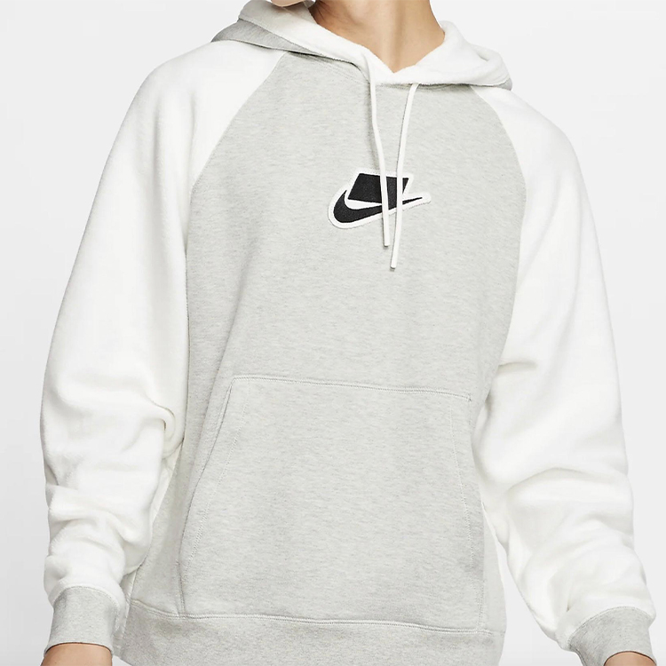 Purchase 耐克NSW运动包复古针织套头连帽衫白色款式 BV4602-050