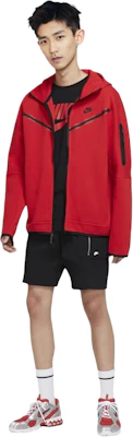 Nike NSW Tech Fleece Zip Hoodie Jaket Merah - Hadiah Musim Semi CU4490-657 Order Nike NSW Tech Fleece Zip Hoodie Jaket Merah - Hadiah Musim Semi CU4490-657