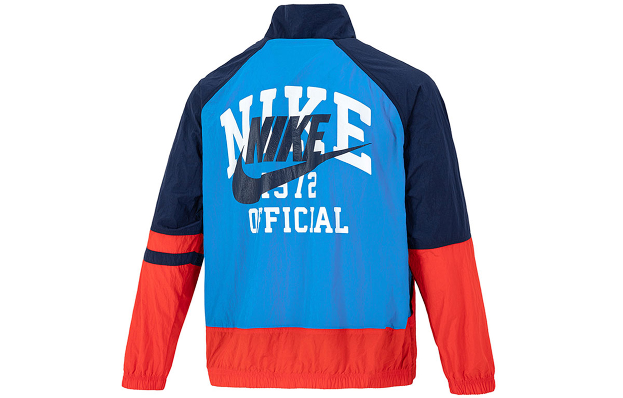 Order Nike NSW Trend Retro Colorblock Breathable Jacket Deep Sky Blue DD6171-435