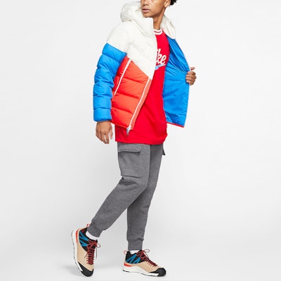 Nike NSW Windrunner Down-Fill Puffer Jacket Winter Red/Blue/White 928834-133 Shop Nike NSW Windrunner Down-Fill Puffer Jacket Winter Red/Blue/White 928834-133