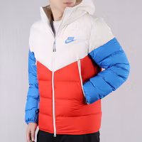 Sizing Nike NSW Windrunner 羽絨保暖外套 冬季紅/藍/白 928834-133