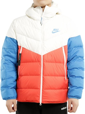 Nike NSW Windrunner Down-Fill Puffer Jacket Winter Red/Blue/White 928834-133 Cheap Nike NSW Windrunner Down-Fill Puffer Jacket Winter Red/Blue/White 928834-133