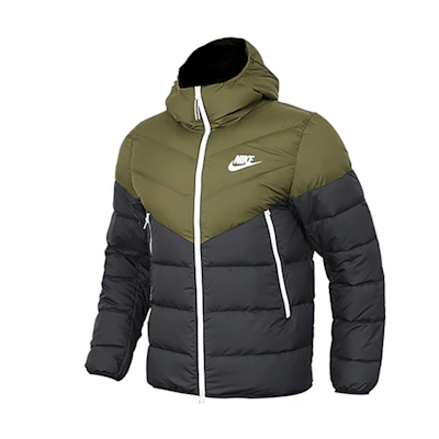 Nike NSW Windrunner Downfill Hooded Jacket Winter Green/Black 928834-395