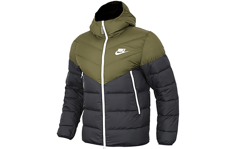 Order Nike NSW Windrunner 羽絨連帽外套 冬綠/黑 928834-395