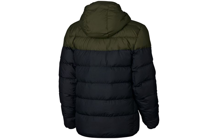 Lookbook Nike NSW Windrunner 羽絨連帽外套 冬綠/黑 928834-395