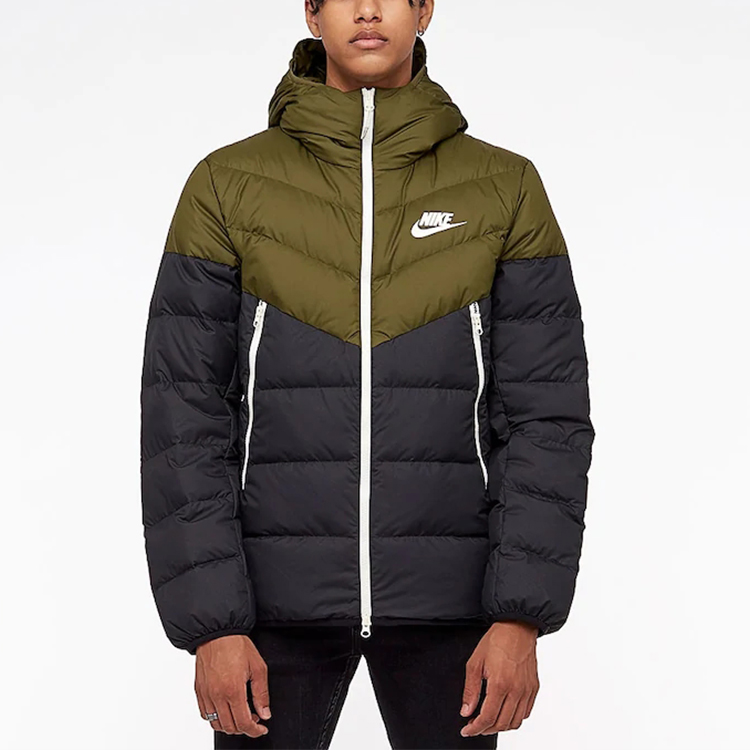 Purchase Nike NSW Windrunner 羽絨連帽外套 冬綠/黑 928834-395