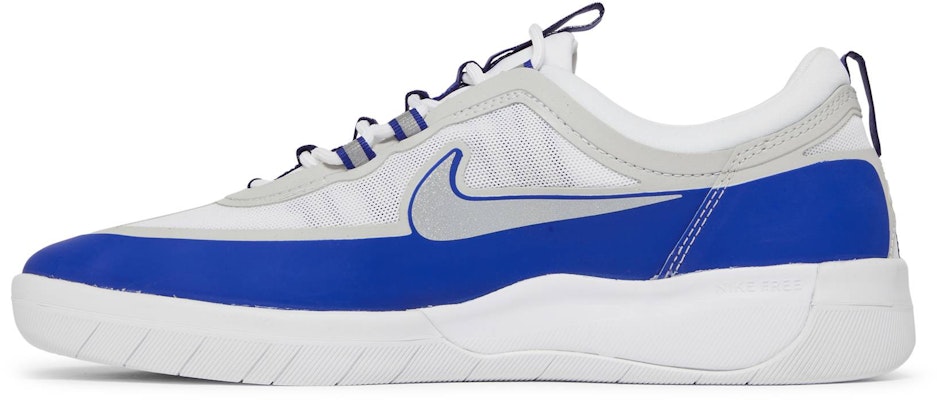 Nike Nyjah Free 2 SB 'Concord Grey Fog' dalam Kelabu Kabus BV2078-403 Lookbook Nike Nyjah Free 2 SB 'Concord Grey Fog' dalam Kelabu Kabus BV2078-403