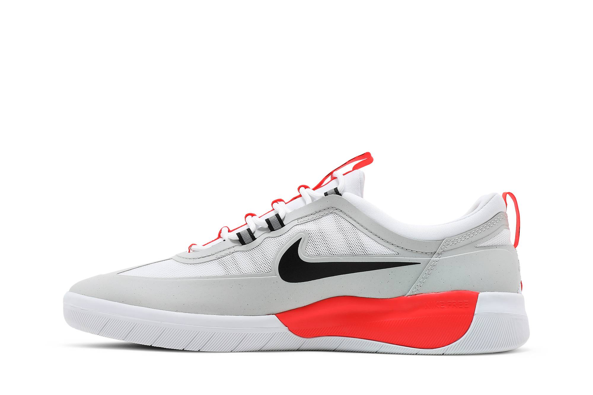 Lookbook 耐吉 SB Free 2 休閒 透氣輕便減震 低筒 滑板鞋 男款 灰紅