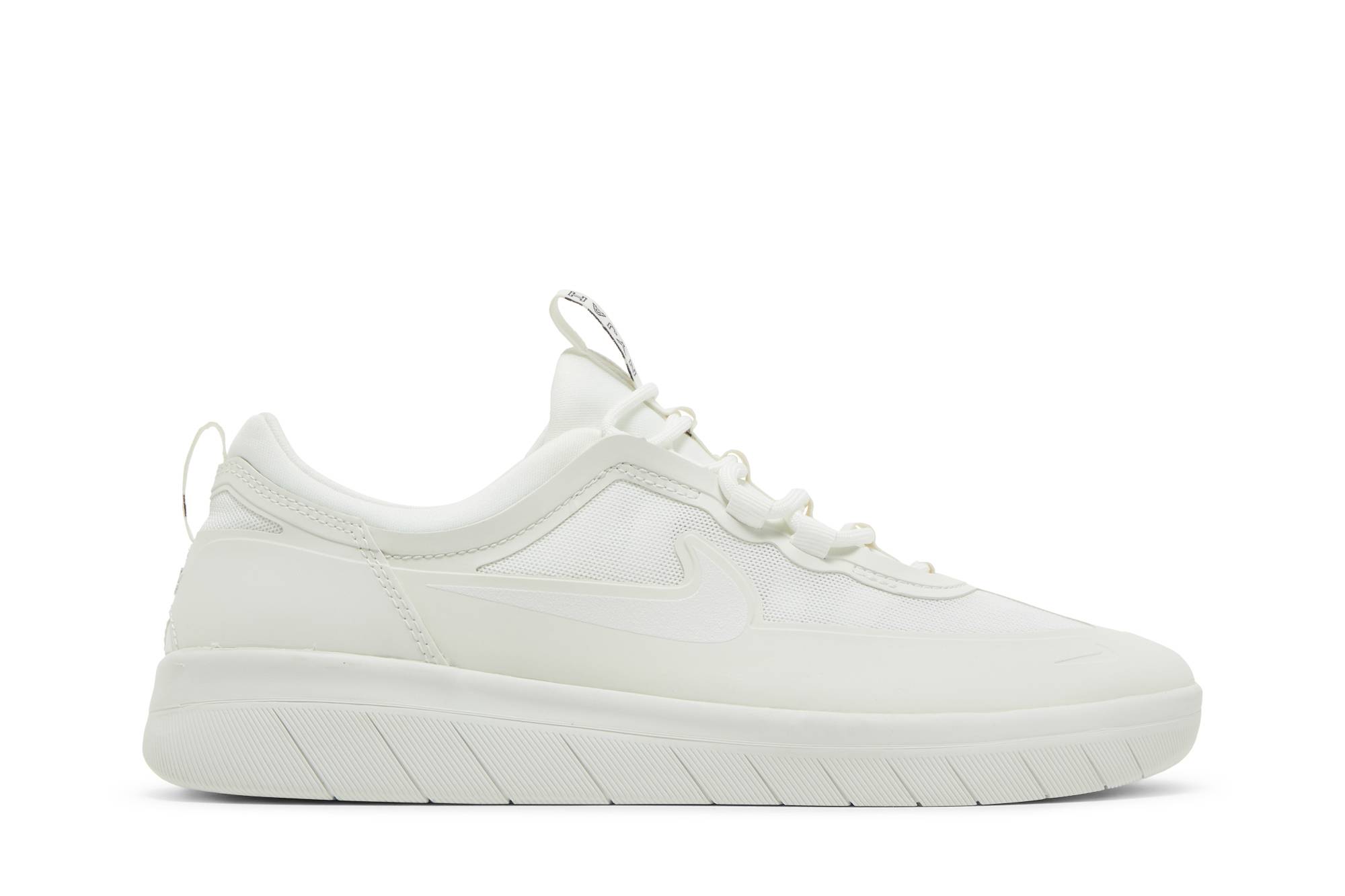 Nike Nyjah Free 2 SB 'Triple White' BV2078-109