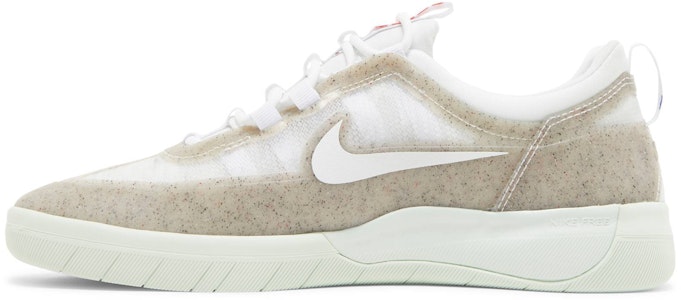 Nike Nyjah Free 2 SB 'Putih Hijau Pucat' DM7282-100 Lookbook Nike Nyjah Free 2 SB 'Putih Hijau Pucat' DM7282-100