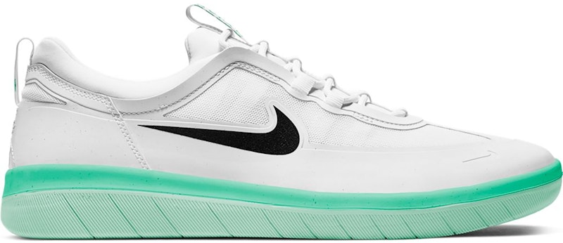 Nike Nyjah Free 2 SB 'White Green Glow' BV2078-104