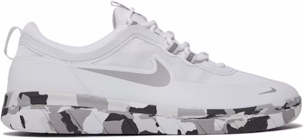 Nike Nyjah Free 2 SB 'White Grey Camo' BV2078-107 Nike Nyjah Free 2 SB 'White Grey Camo' BV2078-107