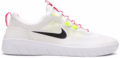 Nike Nyjah Free 2 SB 'White Volt' BV2078-102 Nike Nyjah Free 2 SB 'White Volt' BV2078-102