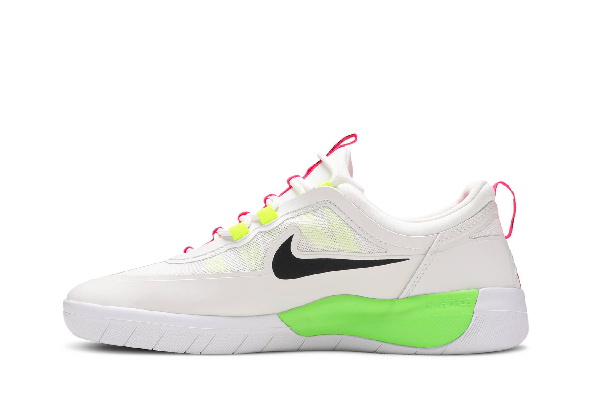 Lookbook ナイキ SB ナイジャ フリー2 白/ボルト BV2078-102