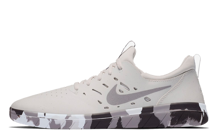 Nike Nyjah Free Premium SB 'Platinum Thunder Grey' AO0805-001