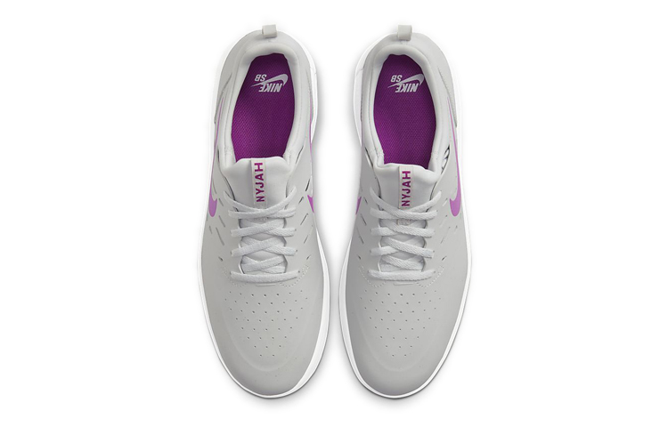 Shop Nike Nyjah Free SB ''Photon Dust Lila'' AA4272-007