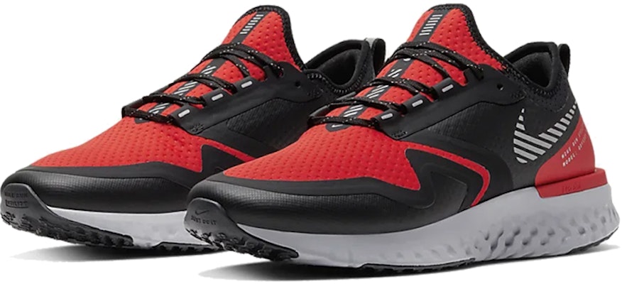 Nike Odyssey React 2 Shield 'Merah Habanero Hitam' BQ1671-600 Lookbook Nike Odyssey React 2 Shield 'Merah Habanero Hitam' BQ1671-600