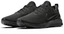 Nike Odyssey React 'Triple Black' Lelaki Perempuan Kasut Hitam Segala-guna AO9819-010