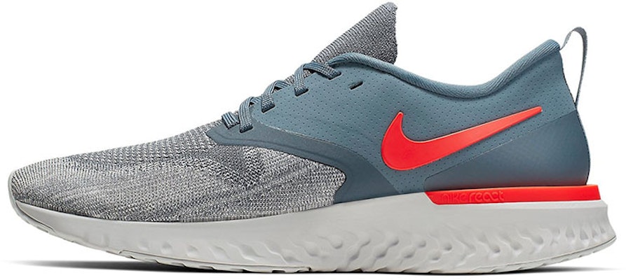 Nike Odyssey React Flyknit 2 低筒 跑步鞋 男款 灰藍 Buy Nike Odyssey React Flyknit 2 低筒 跑步鞋 男款 灰藍