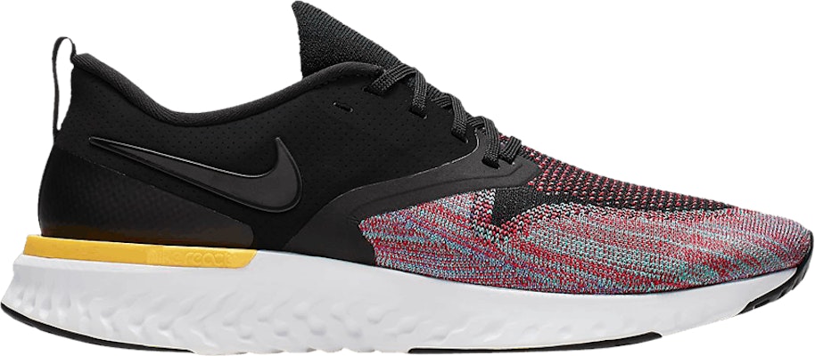 Nike odyssey react flyknit sales black