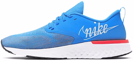 Nike Odyssey React Flyknit 2 'Blue Hero Red' BV5730-400 Nike Odyssey React Flyknit 2 'Blue Hero Red' BV5730-400