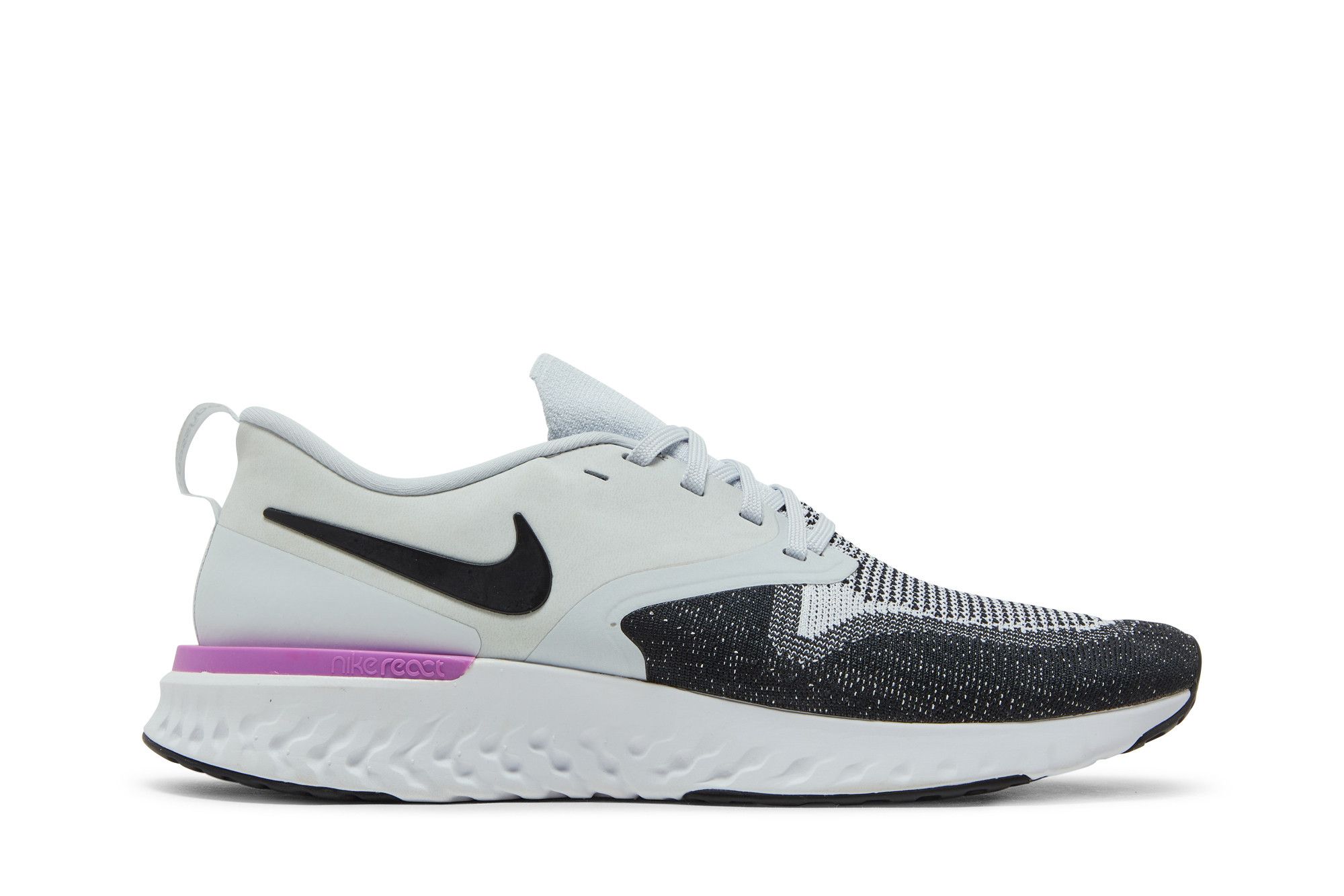 Nike Odyssey React Flyknit 2 'Platinum Violet Black' AH1015-009