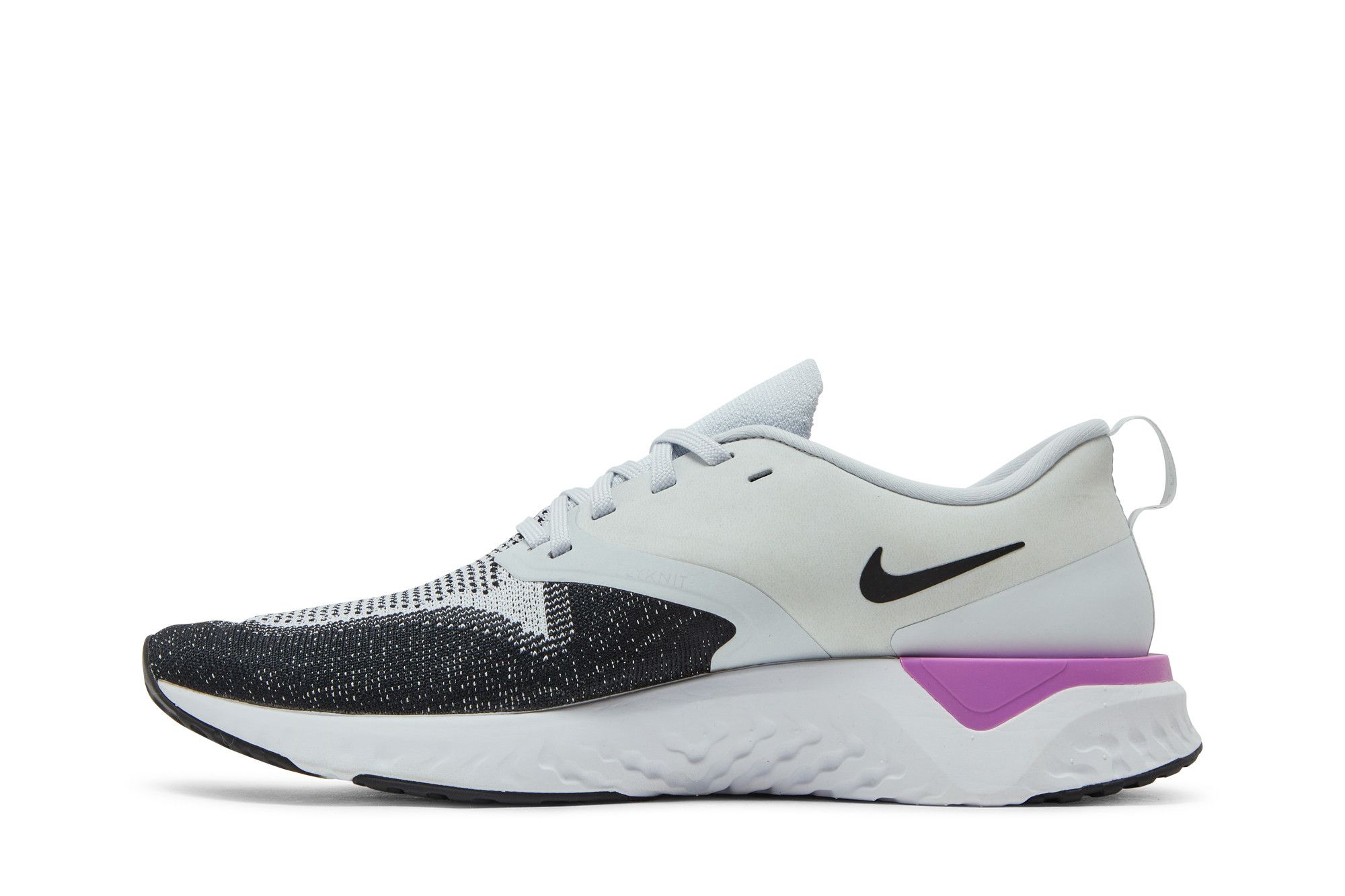 Lookbook Nike Odyssey React Flyknit 2 'Platinum Violet Hitam' AH1015-009