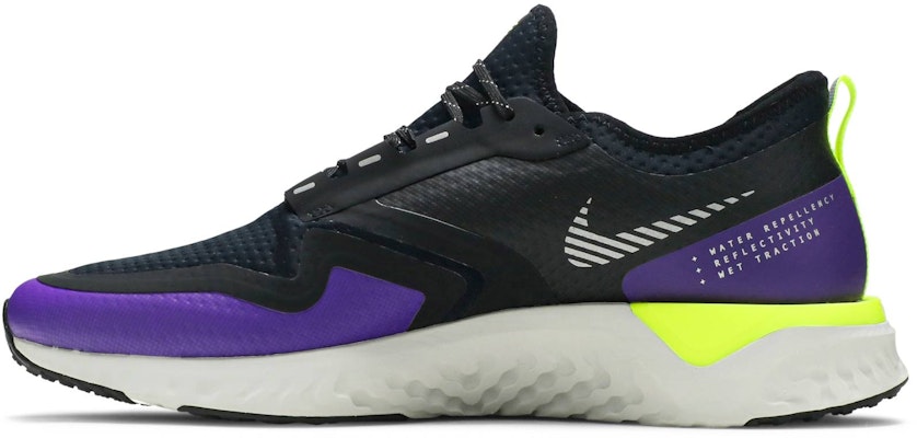 Nike Odyssey React Shield 2 'Black Voltage Purple' BQ1671-002 Lookbook Nike Odyssey React Shield 2 'Black Voltage Purple' BQ1671-002