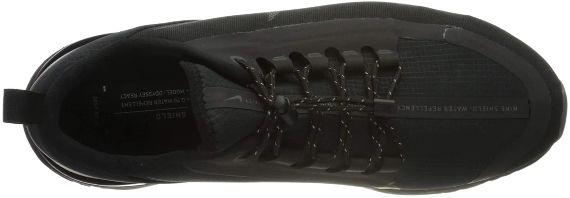 Nike Odyssey React Shield 'Anthracite' Lelaki Kasut Sukan AA1634-001 Details for Nike Odyssey React Shield 'Anthracite' Lelaki Kasut Sukan AA1634-001