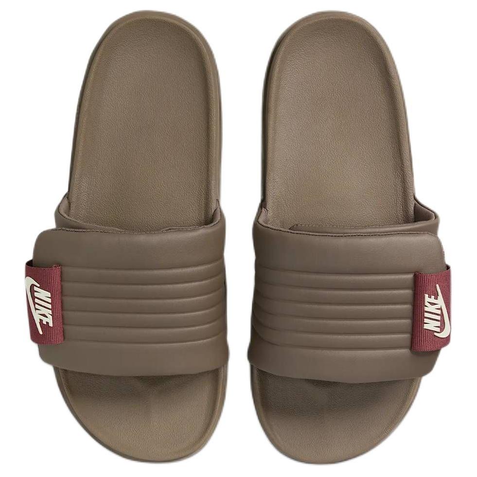 Lookbook Nike Offcourt 調節拖鞋「鐵石棕」 DQ9624-005