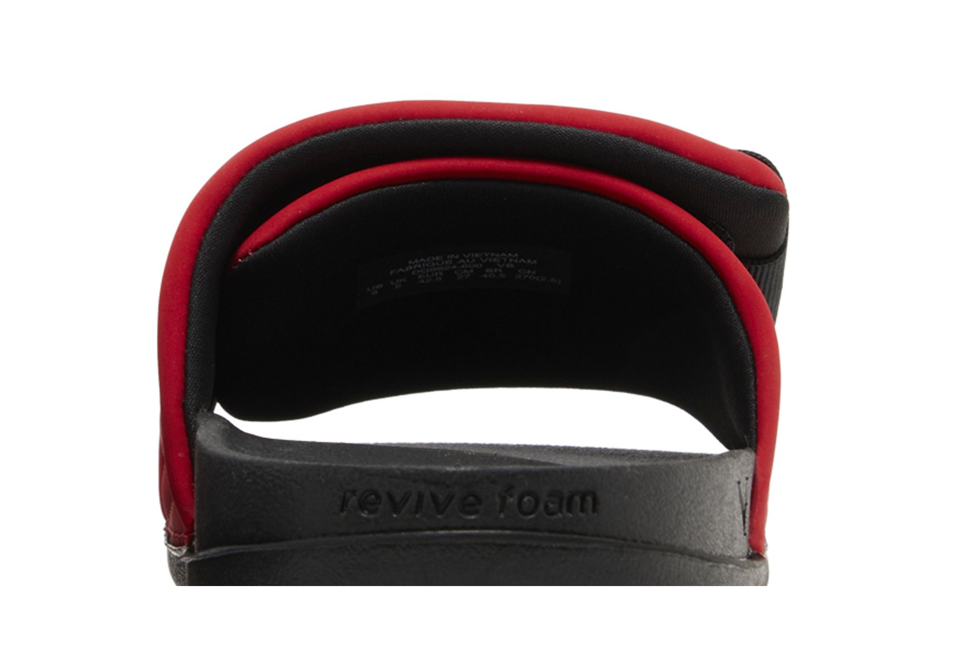 Sizing Nike Offcourt Adjust Slide ''Rosso University Nero'' DQ9624-600