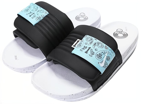 Nike Offcourt Adjust Slide 'White Black Mint Green' HF5695-011 Lookbook Nike Offcourt Adjust Slide 'White Black Mint Green' HF5695-011