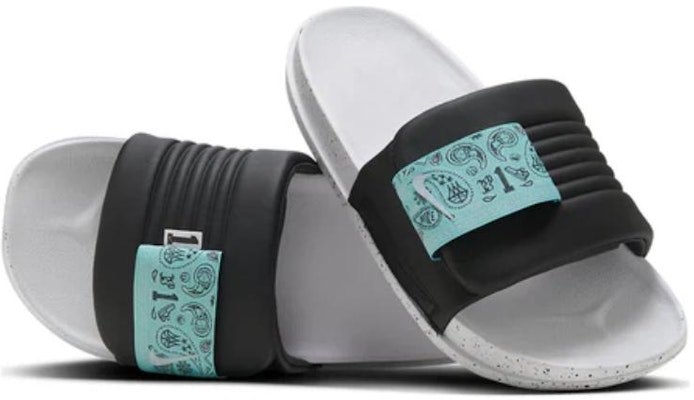Nike Offcourt Adjust Slide 'White Black Mint Green' HF5695-011 Shop Nike Offcourt Adjust Slide 'White Black Mint Green' HF5695-011