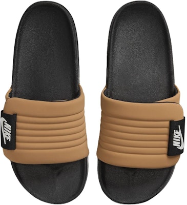 Nike Offcourt Adjust Slides 'Flax Black' DQ9624-201 Shop Nike Offcourt Adjust Slides 'Flax Black' DQ9624-201