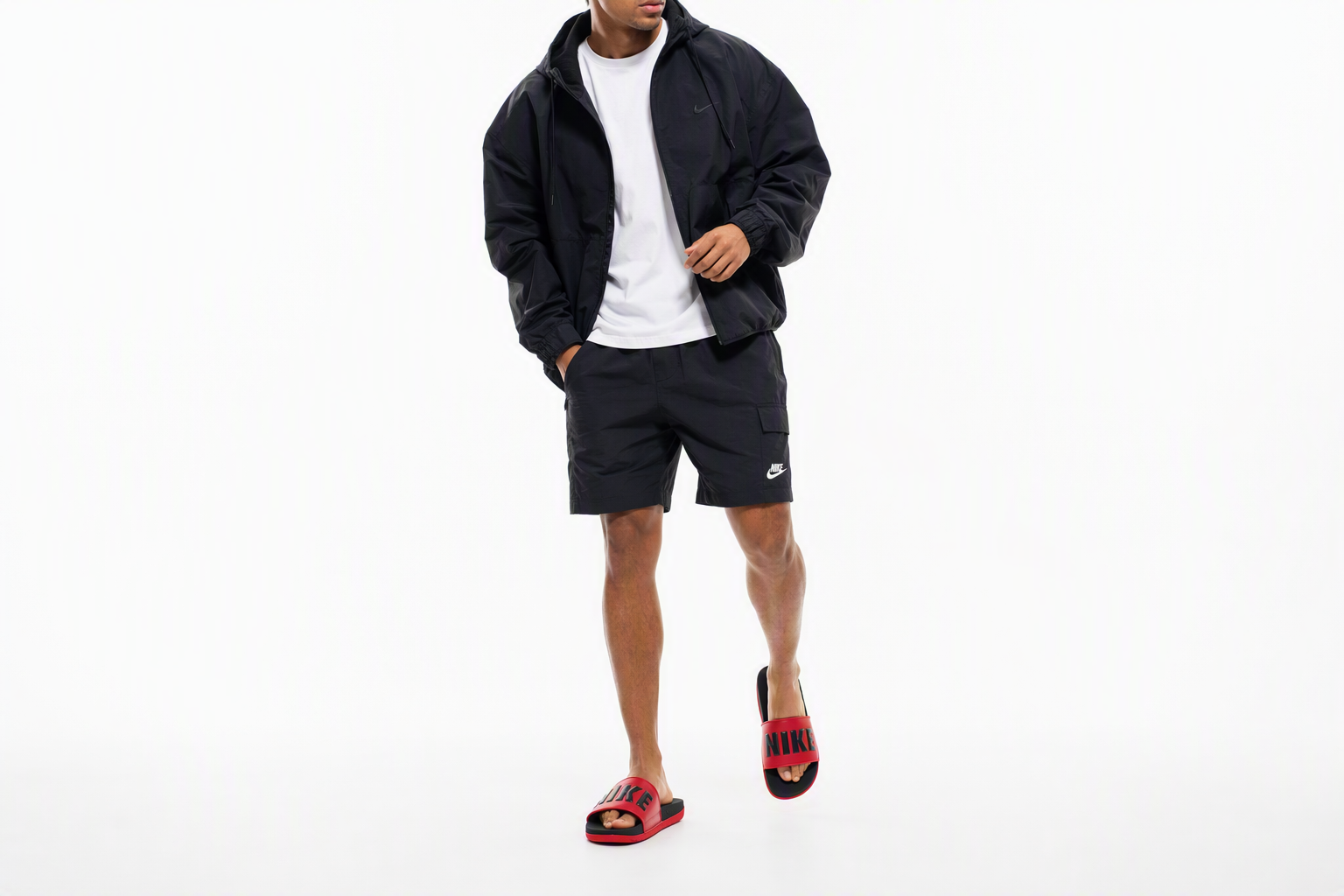 Order Nike Offcourt 運動涼鞋 紅色