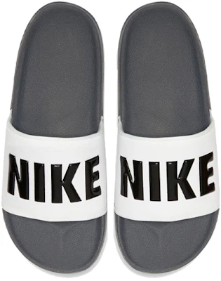 Nike Offcourt Slide 'Kelabu Gelap Putih' BQ4639-001 Shop Nike Offcourt Slide 'Kelabu Gelap Putih' BQ4639-001