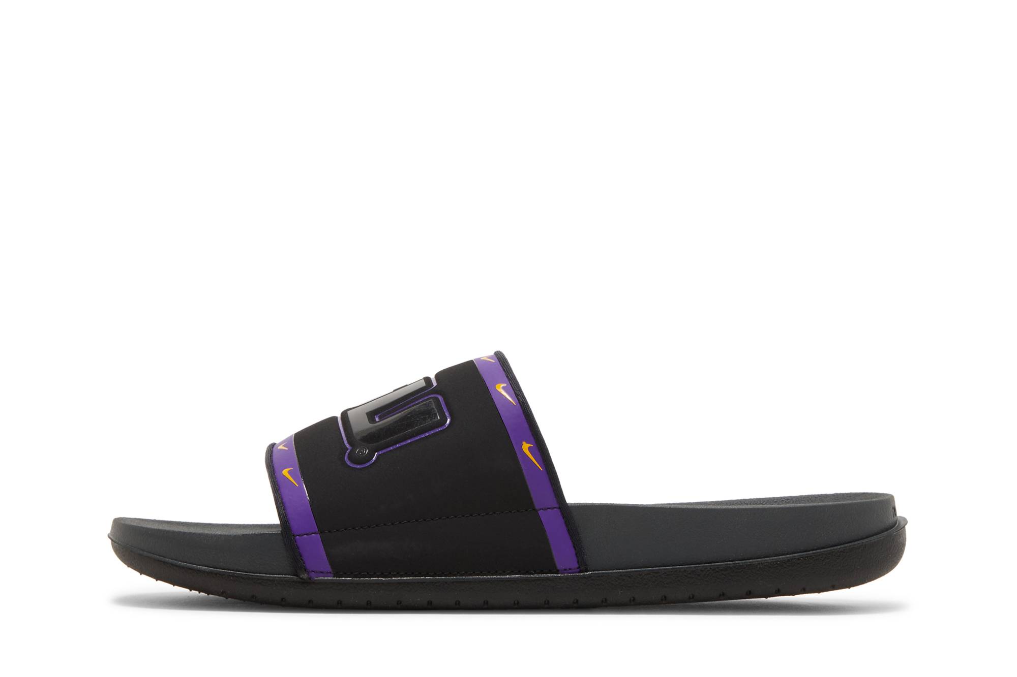 Lookbook Nike Offcourt 紫黑色 拖鞋