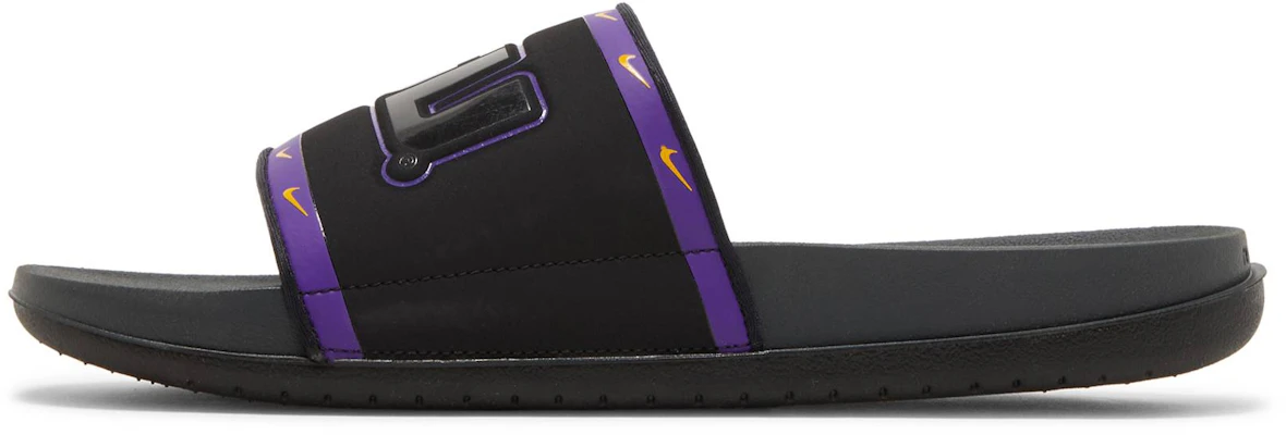 Nike Offcourt 紫黑色 拖鞋 Lookbook Nike Offcourt 紫黑色 拖鞋