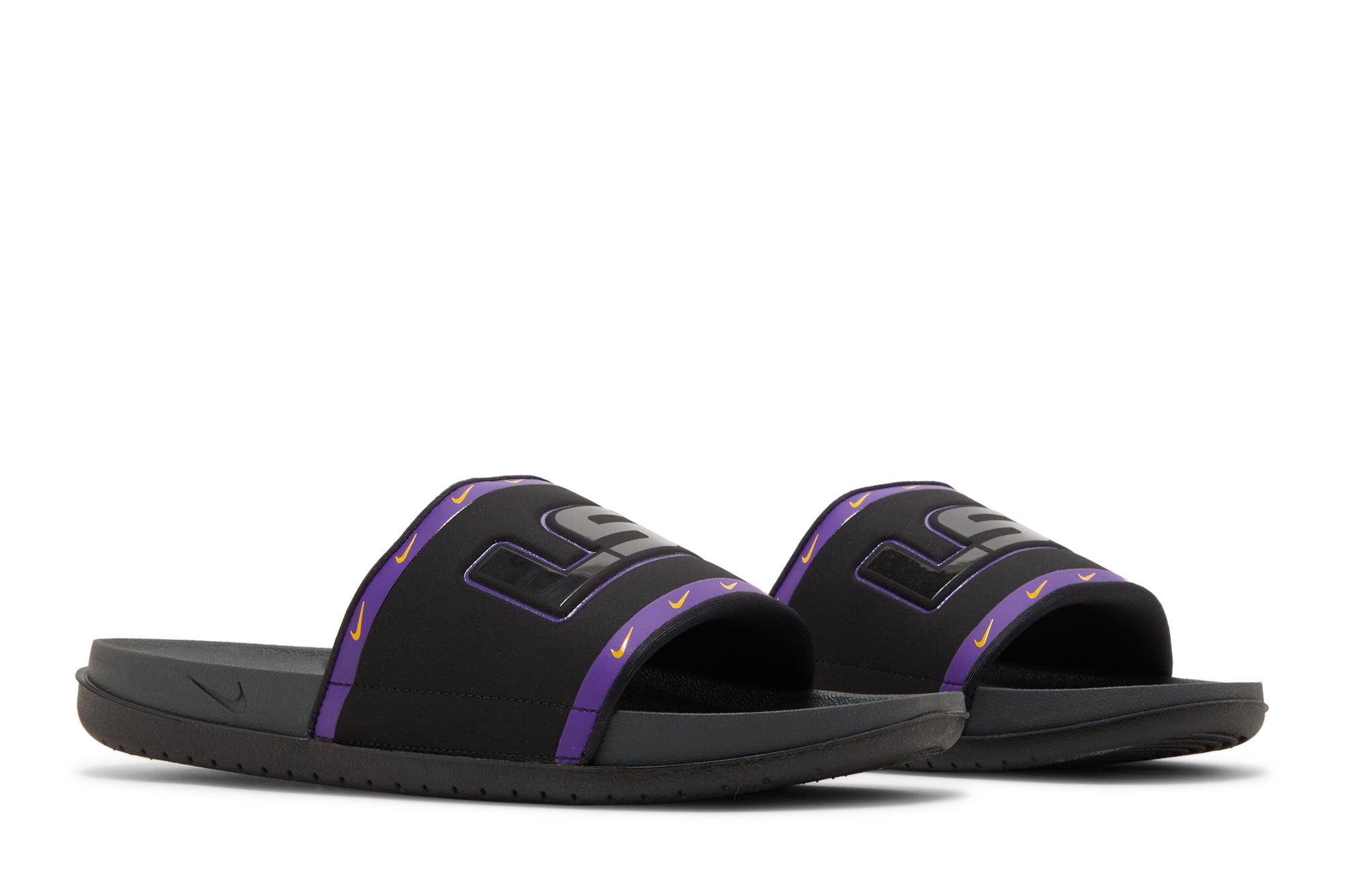 Cheap Nike Offcourt 紫黑色 拖鞋