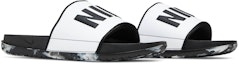 Cheap Nike Offcourt Marbled 拖鞋『黑白』DA2545-001