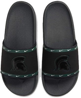Nike Offcourt Slide 'Michigan State - Hitam' DD0532-001 Lookbook Nike Offcourt Slide 'Michigan State - Hitam' DD0532-001