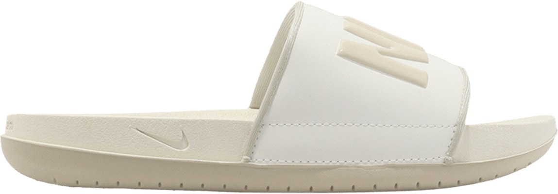 Ladies white 2025 nike sliders