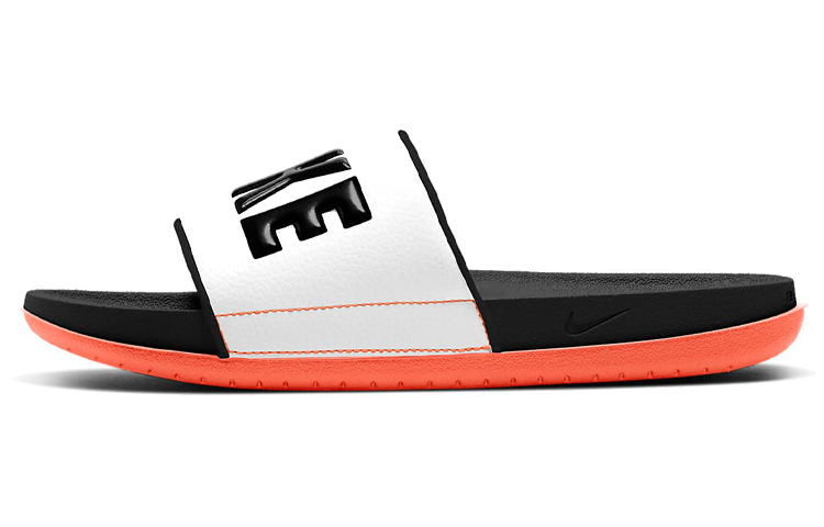 Nike Offcourt Slide 'White Turf Orange' BQ4639-101