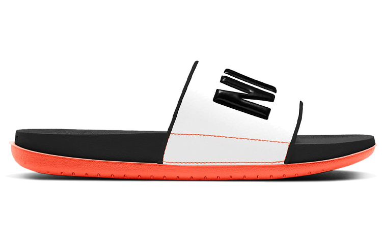 Order Nike Offcourt 運動拖鞋 男款 白橙黑