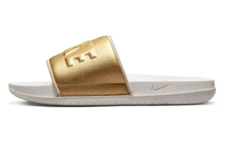 Nike Offcourt Slides 'Gold White' BQ4632-108