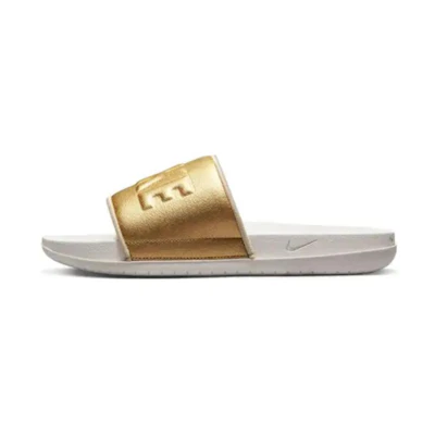 Nike Offcourt Slides 'Gold White'