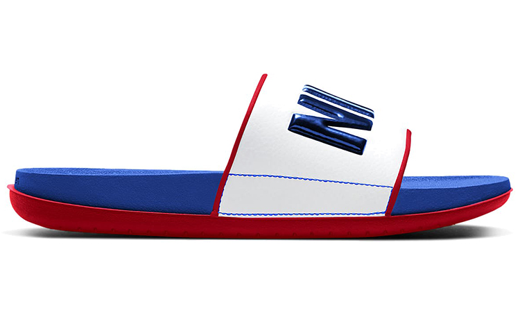 Order Nike Offcourt 白藍紅 拖鞋