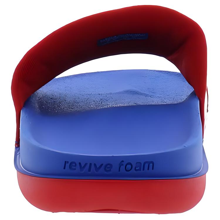 Shop Nike Offcourt 白藍紅 拖鞋